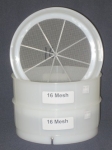 #016 Mesh, 7.5" Sieve