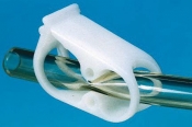 Rubber Tubing Clamp, Plastic