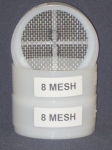 #008 Mesh, 4" Sieve